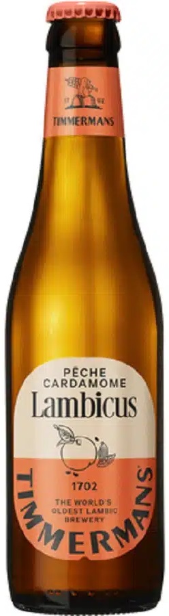 Timmermans Lambicus Pêche Cardamome