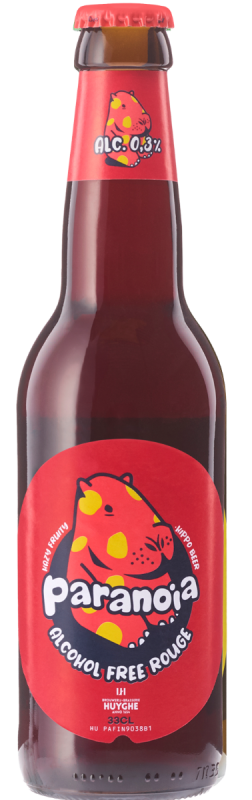 Paranoia Hazy Fruity Rouge Alcohol Free