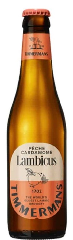 Timmermans Lambicus Pêche Cardamome