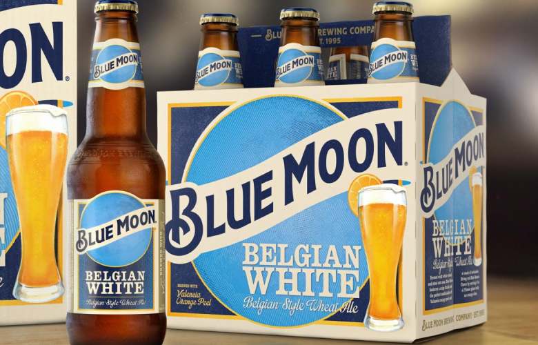 The blue moon is to blame: the story of the Belgian beer Blue Moon